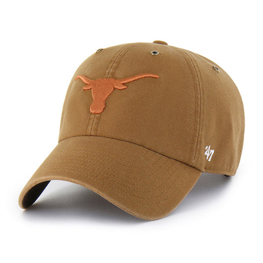 TEXAS LONGHORNS CARHARTT '47 CLEAN UP BROWN