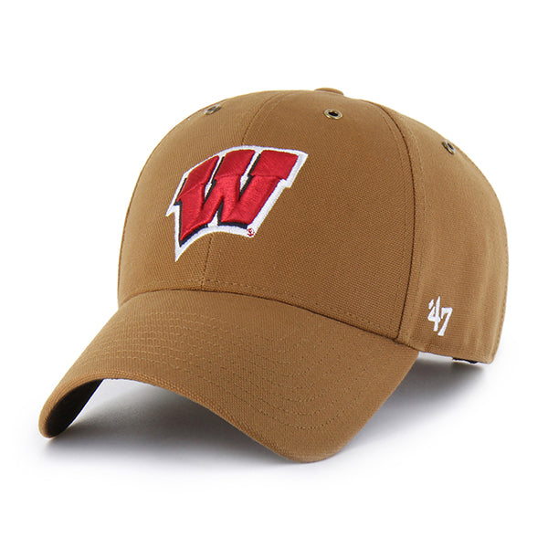 WISCONSIN BADGERS CARHARTT '47 MVP BROWN