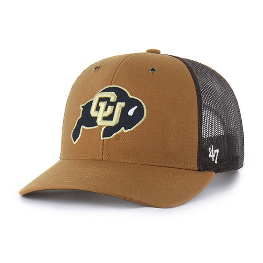 COLORADO BUFFALOES CARHARTT '47 TRUCKER BROWN