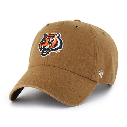 CINCINNATI BENGALS CARHARTT '47 CLEAN UP BROWN