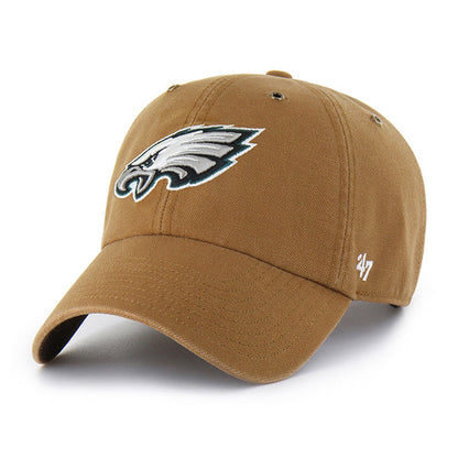 PHILADELPHIA EAGLES CARHARTT '47 CLEAN UP BROWN