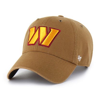WASHINGTON COMMANDERS CARHARTT '47 CLEAN UP BROWN