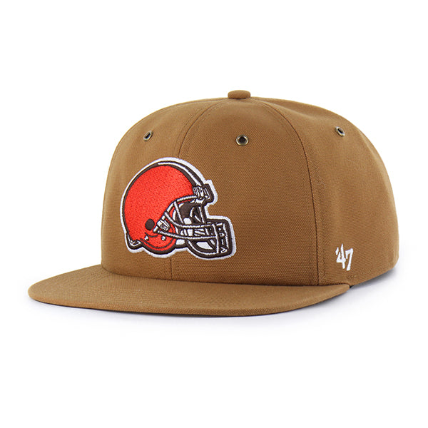CLEVELAND BROWNS CARHARTT '47 CAPTAIN RL RELAXED FIT BROWN