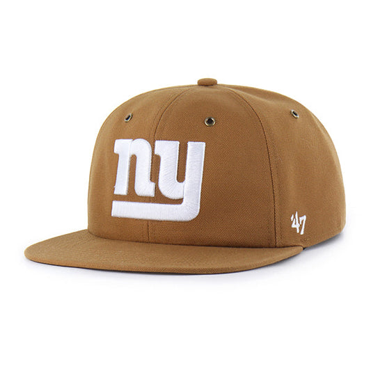 NEW YORK GIANTS CARHARTT '47 CAPTAIN RL RELAXED FIT BROWN