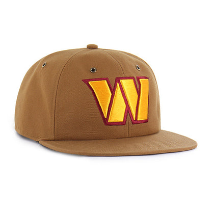 WASHINGTON COMMANDERS CARHARTT '47 CAPTAIN RL RELAXED FIT BROWN