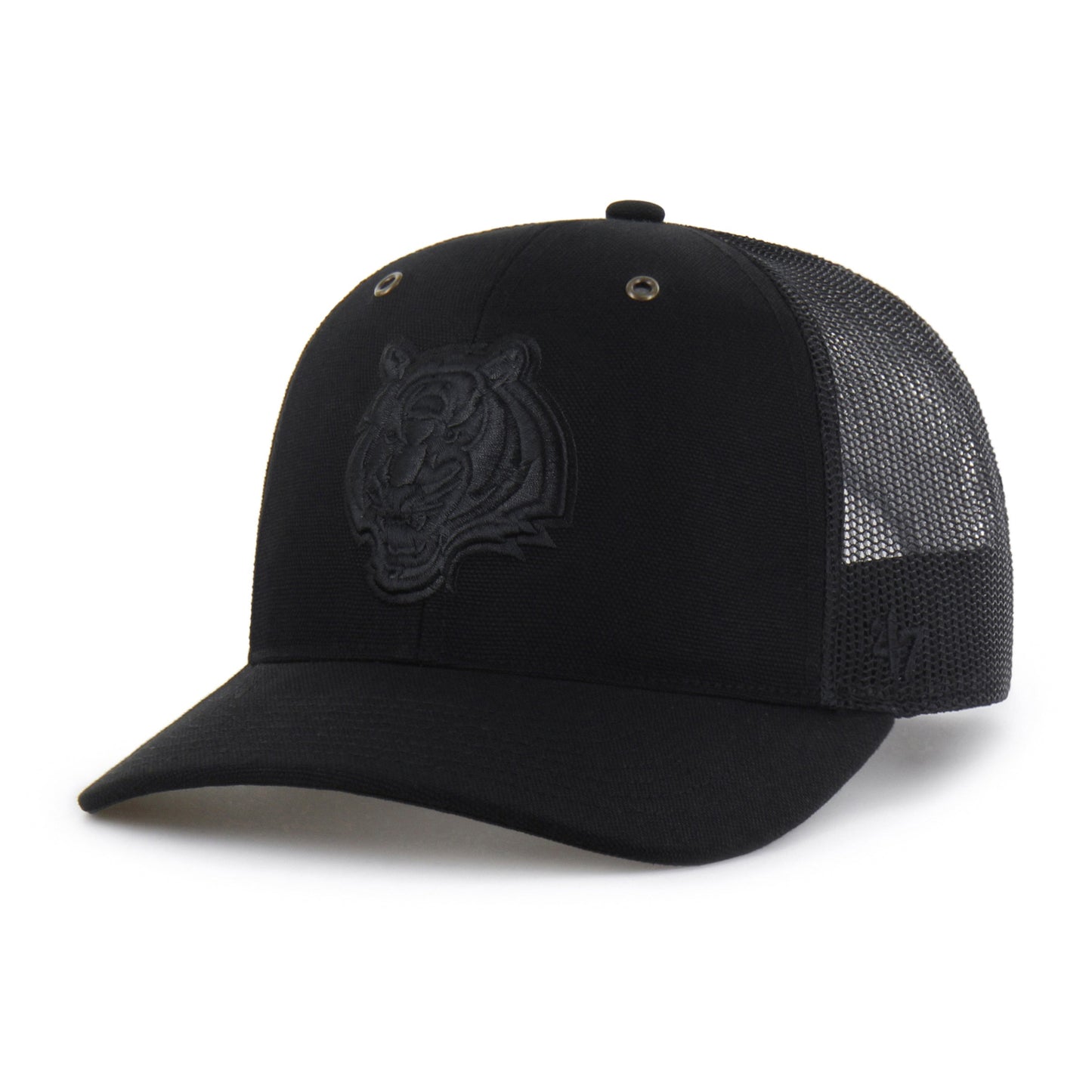 CINCINNATI BENGALS CARHARTT '47 TRUCKER RF RELAXED FIT BLACK