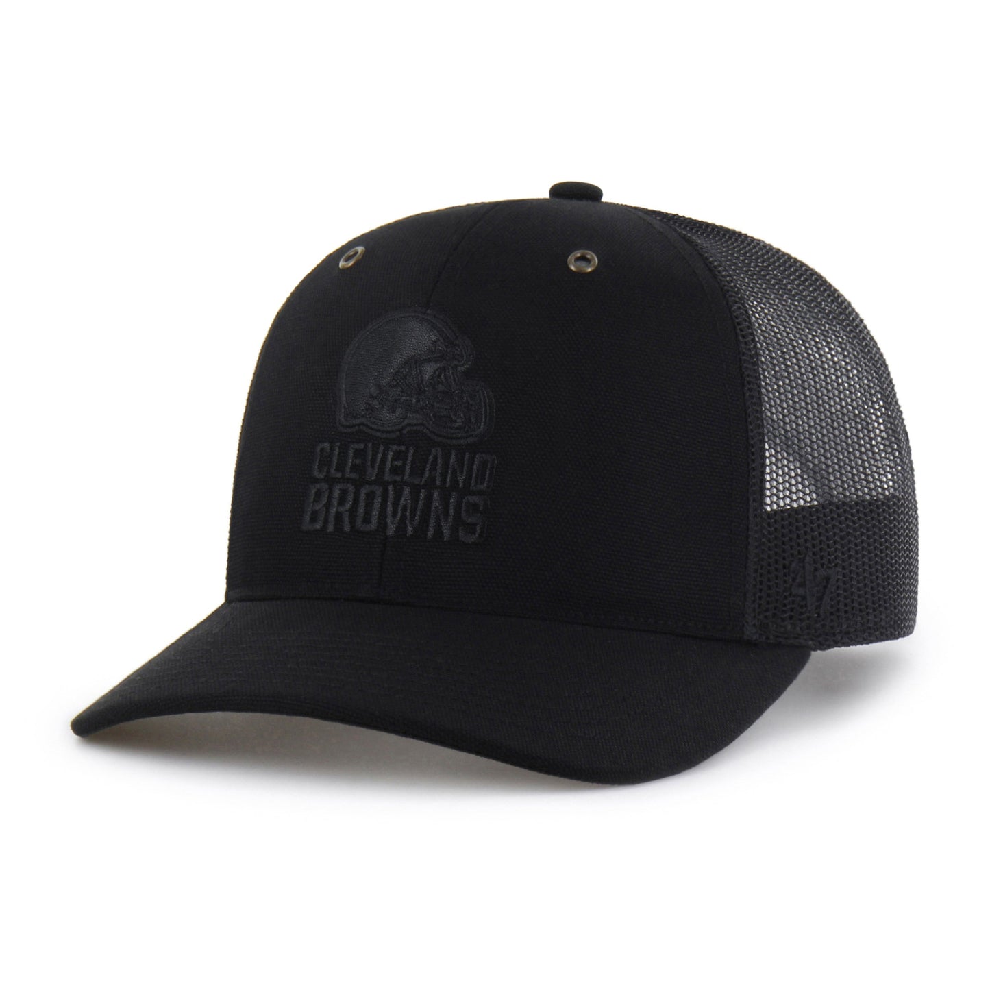 CLEVELAND BROWNS CARHARTT '47 TRUCKER RF RELAXED FIT BLACK
