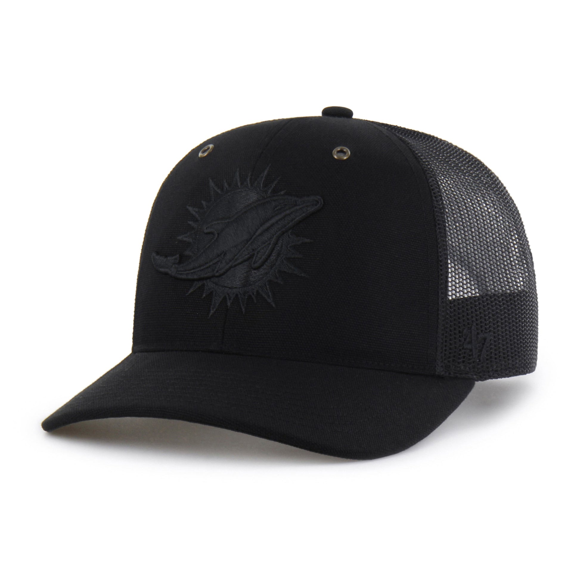 MIAMI DOLPHINS CARHARTT '47 TRUCKER RF RELAXED FIT BLACK