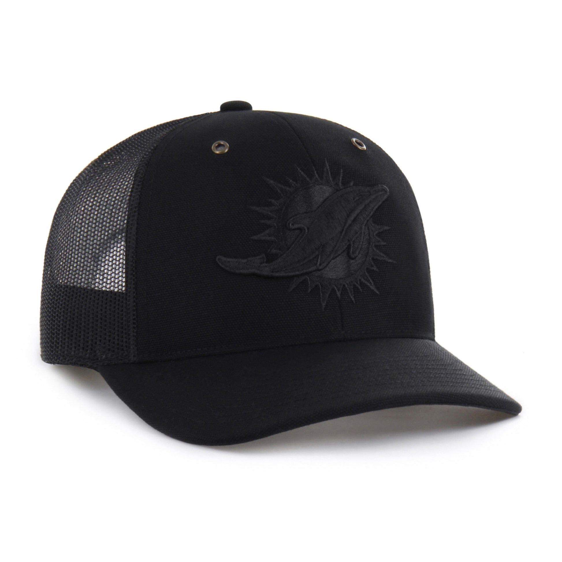 MIAMI DOLPHINS CARHARTT '47 TRUCKER RF RELAXED FIT BLACK