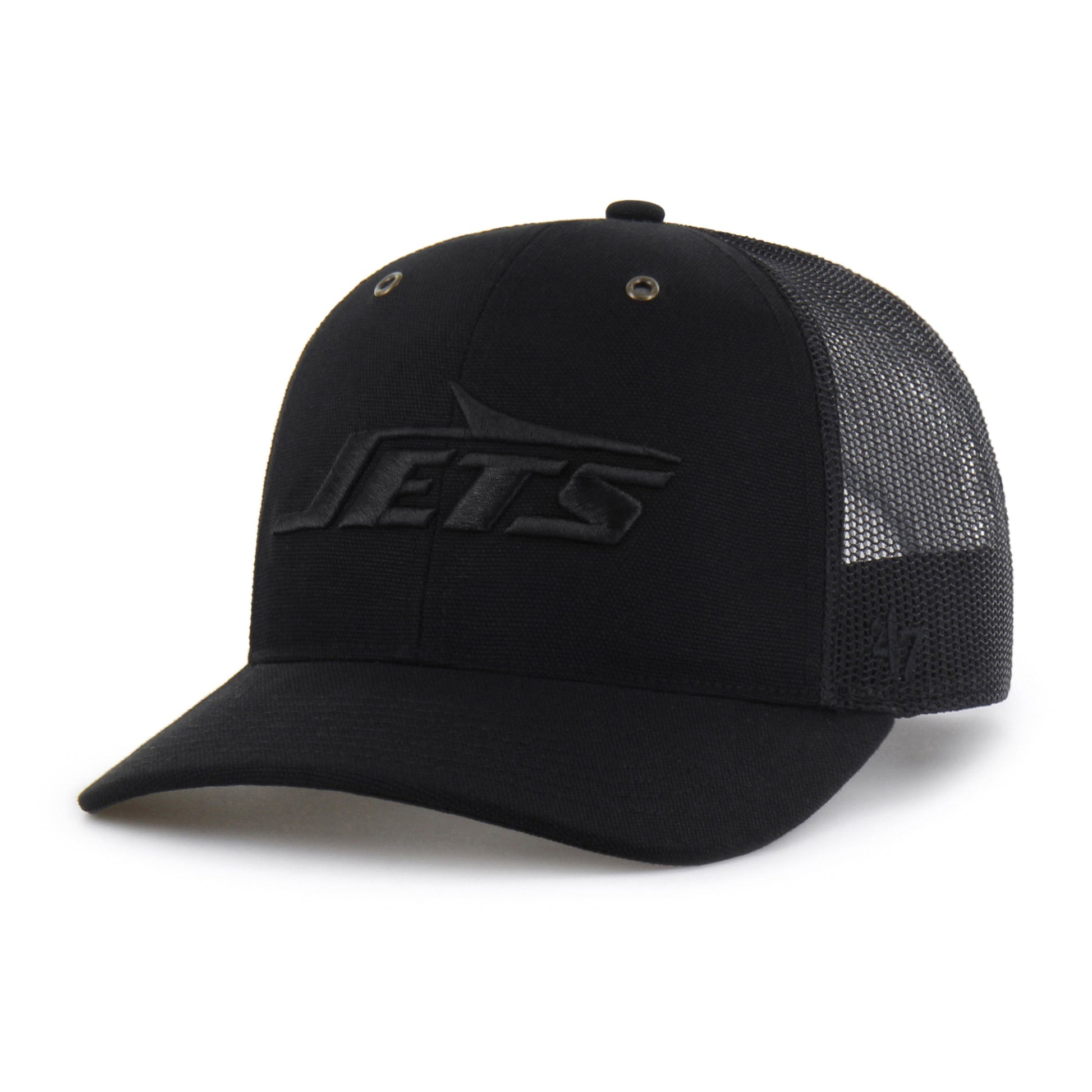 NEW YORK JETS CARHARTT '47 TRUCKER RF RELAXED FIT BLACK