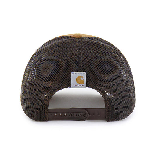 PHILADELPHIA EAGLES CARHARTT '47 TRUCKER RF RELAXED FIT BROWN