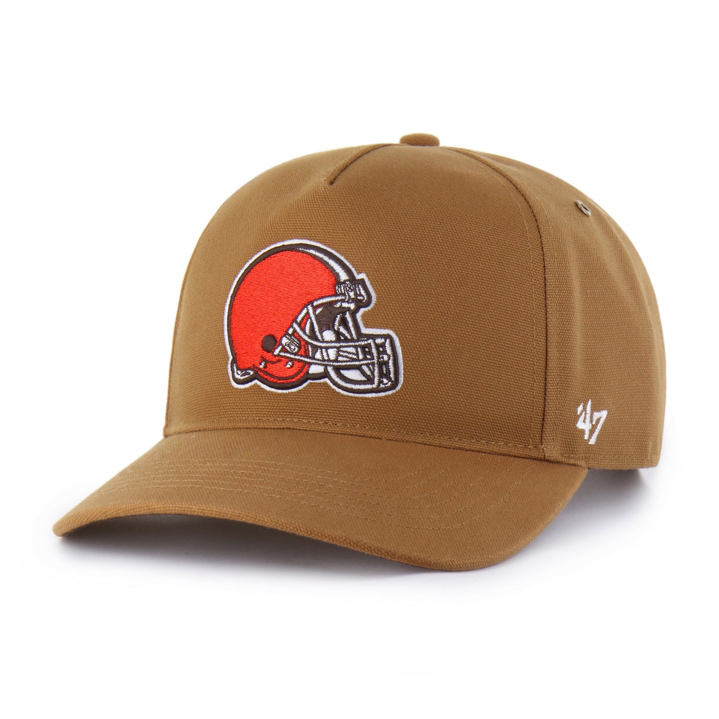 CLEVELAND BROWNS CARHARTT '47 HITCH RF RELAXED FIT BROWN