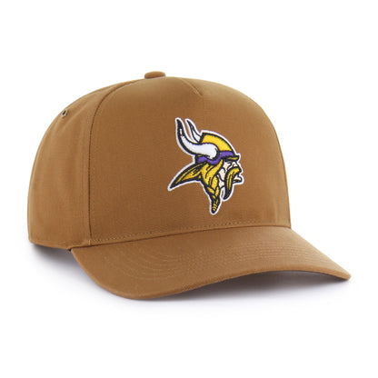 MINNESOTA VIKINGS CARHARTT '47 HITCH RF RELAXED FIT BROWN