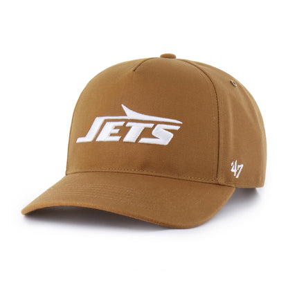 NEW YORK JETS CARHARTT '47 HITCH RF RELAXED FIT BROWN