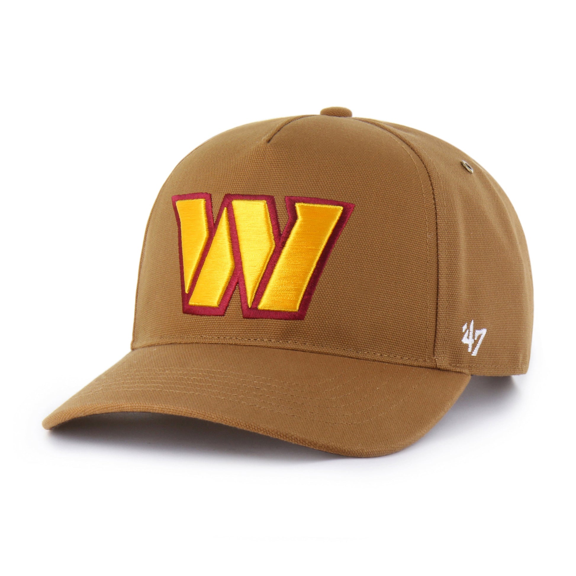 WASHINGTON COMMANDERS CARHARTT '47 HITCH RF RELAXED FIT BROWN
