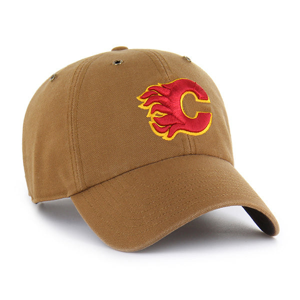 CALGARY FLAMES CARHARTT '47 CLEAN UP BROWN