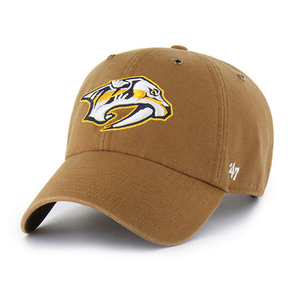 NASHVILLE PREDATORS CARHARTT '47 CLEAN UP BROWN