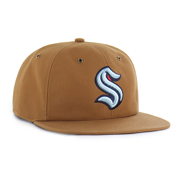 SEATTLE KRAKEN CARHARTT '47 CAPTAIN RL RELAXED FIT BROWN