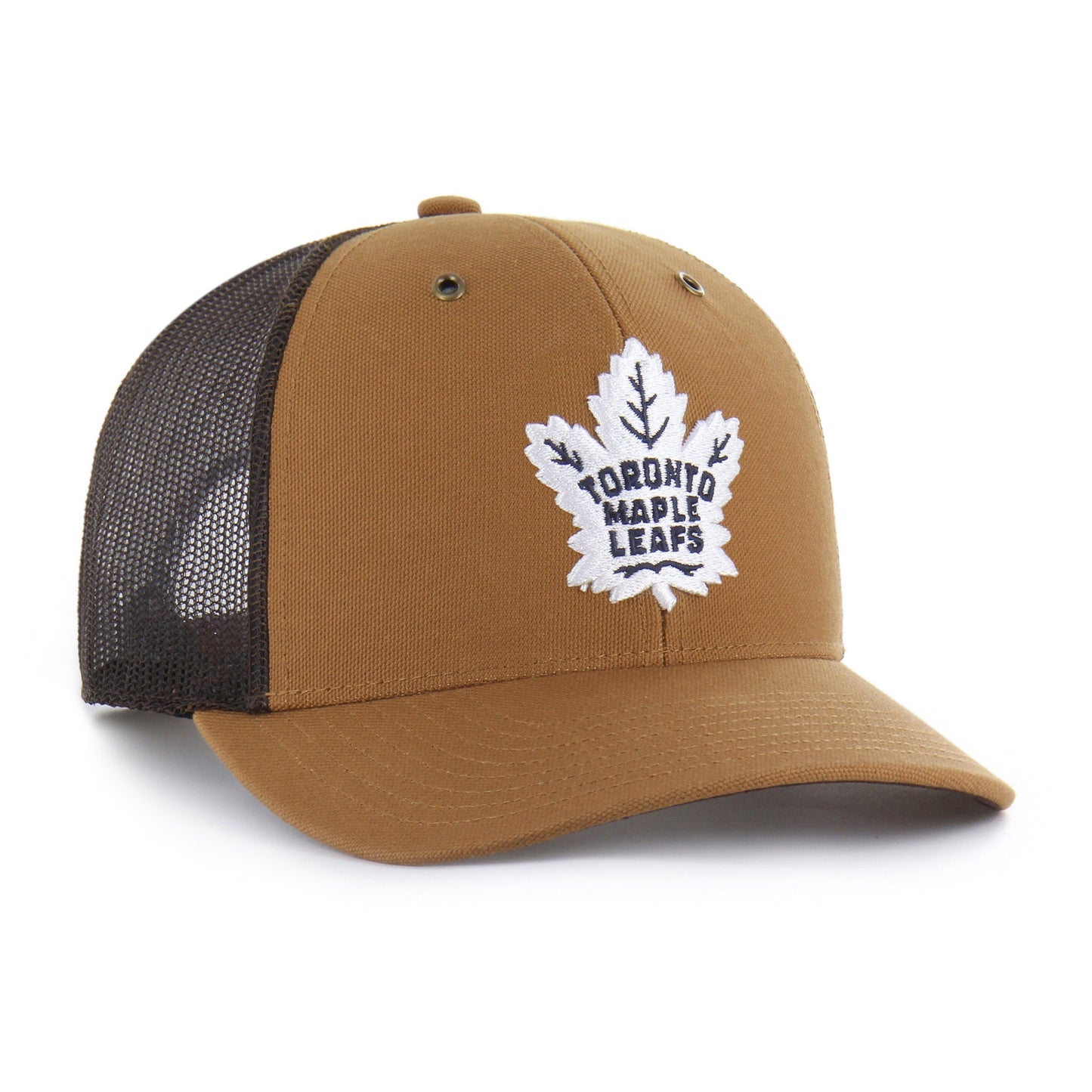 TORONTO MAPLE LEAFS CARHARTT '47 TRUCKER BROWN
