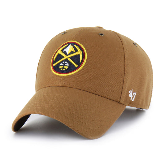 DENVER NUGGETS CARHARTT '47 MVP BROWN