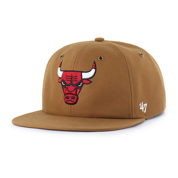 CHICAGO BULLS CARHARTT '47 CAPTAIN RL RELAXED FIT BROWN