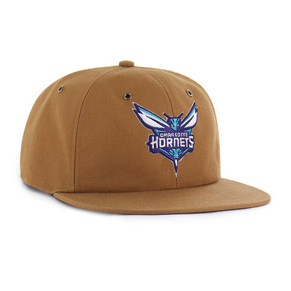 CHARLOTTE HORNETS CARHARTT '47 CAPTAIN RL RELAXED FIT BROWN