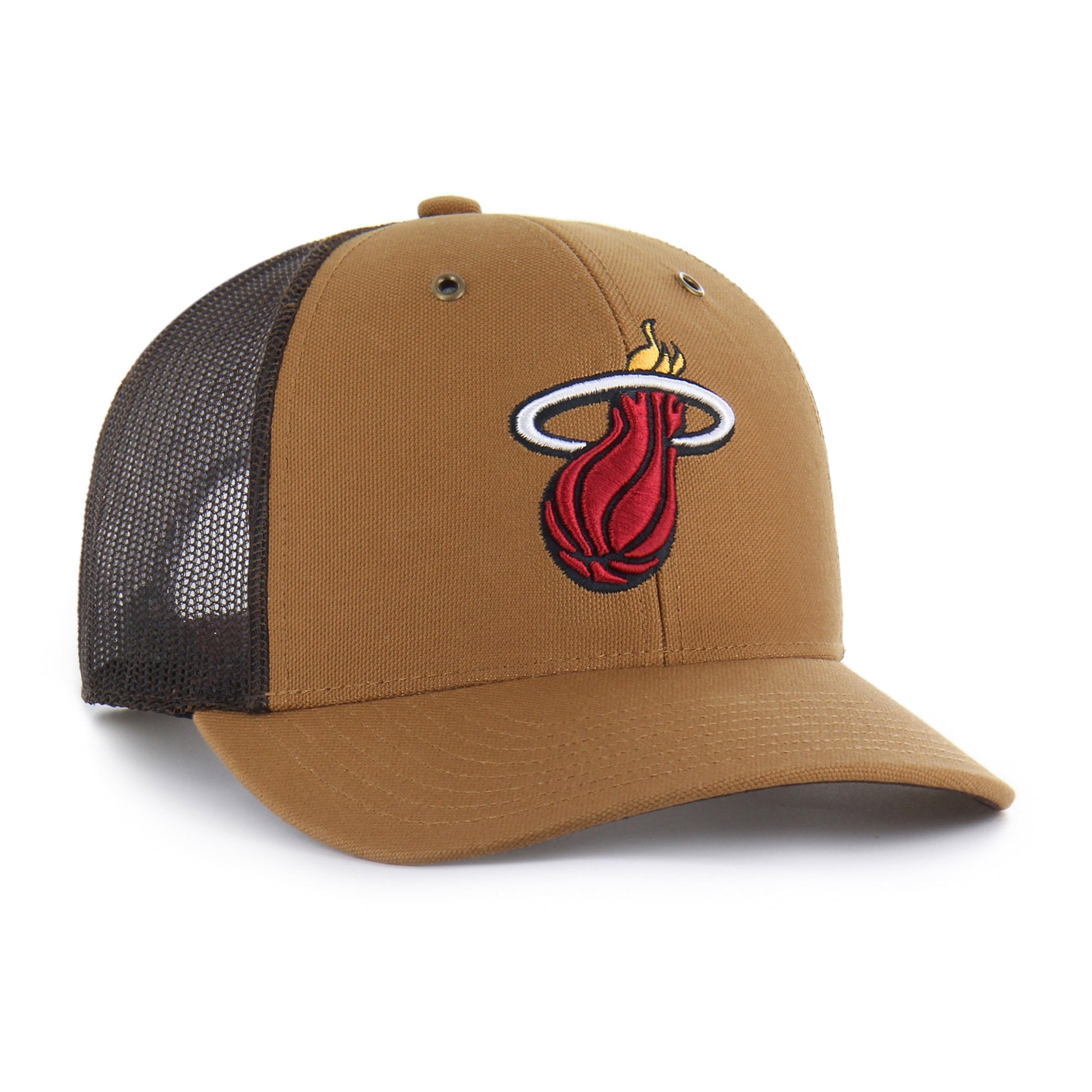 MIAMI HEAT CARHARTT '47 TRUCKER BROWN