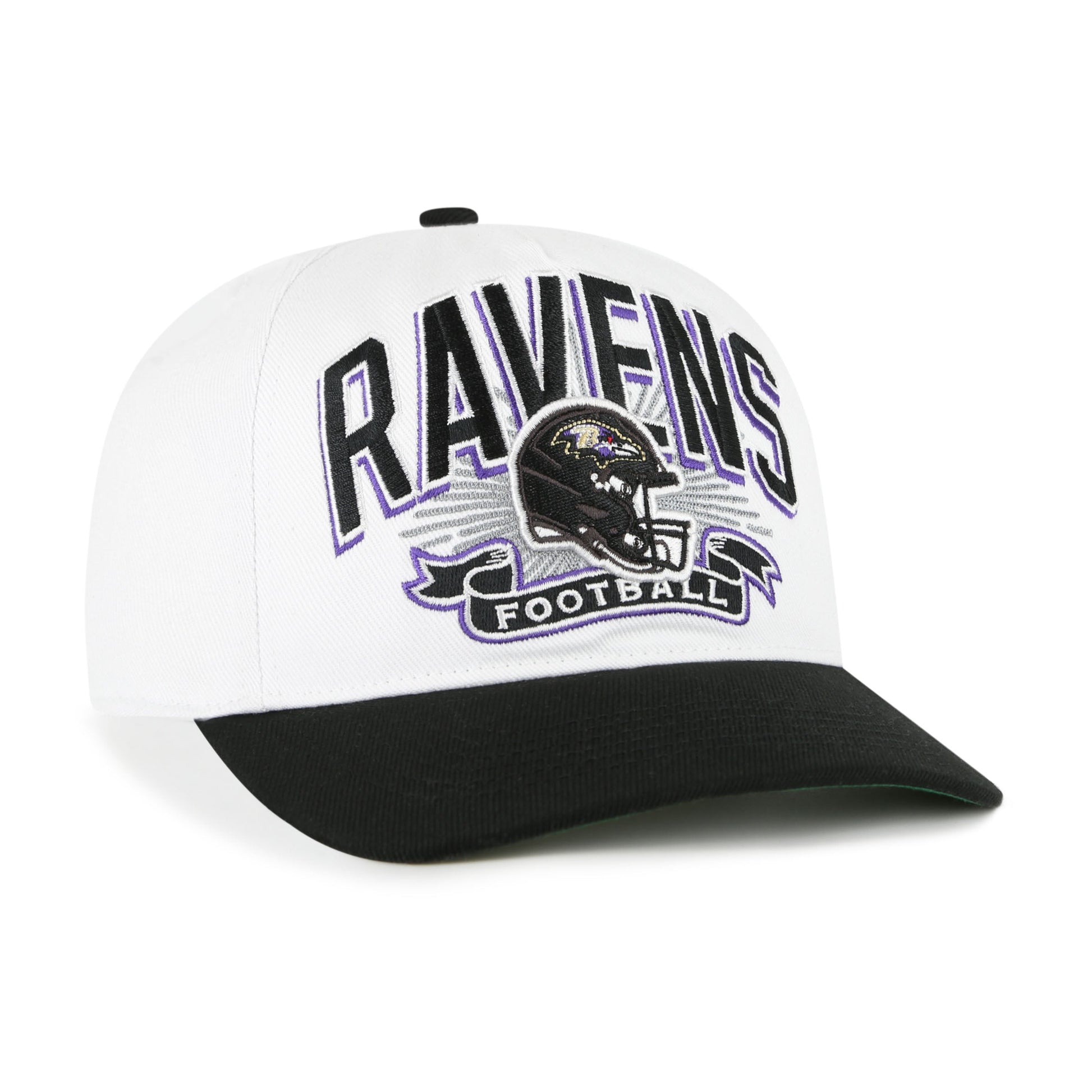 BALTIMORE RAVENS PRIME PLAY '47 HITCH RF RELAXED FIT WHITE