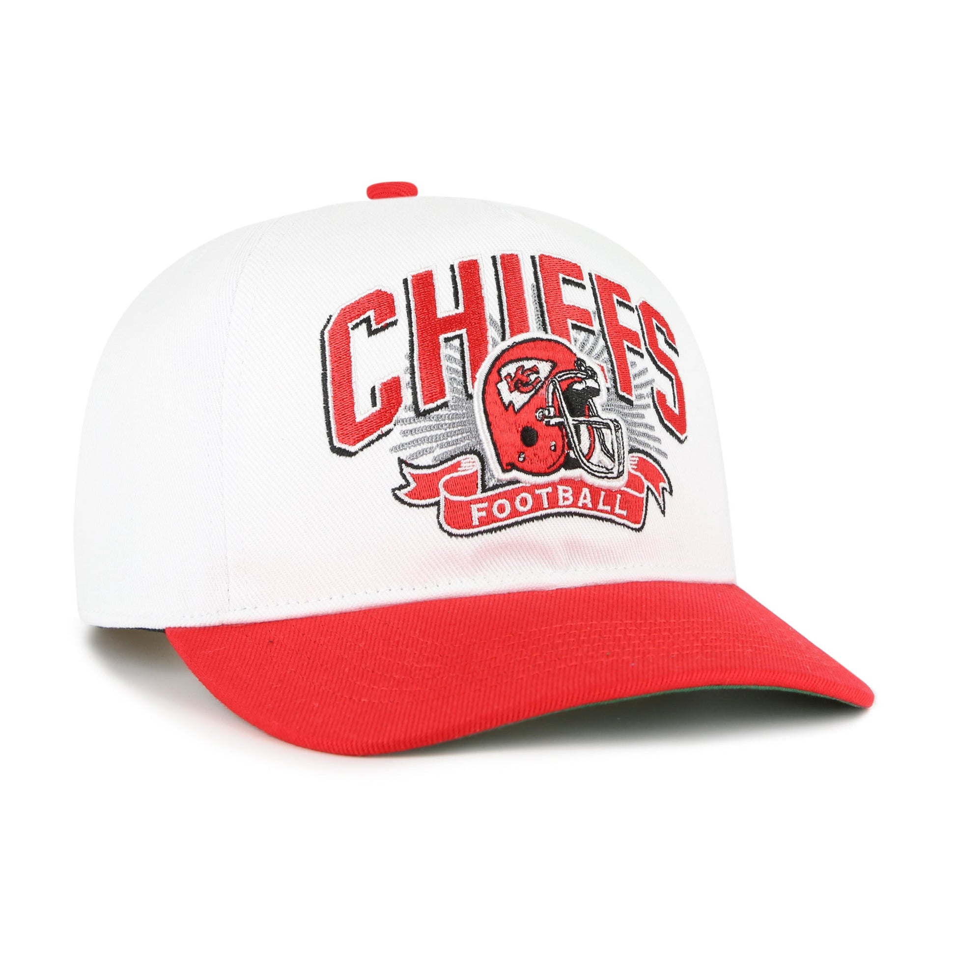 KANSAS CITY CHIEFS PRIME PLAY '47 HITCH RF RELAXED FIT YOUTH WHITE