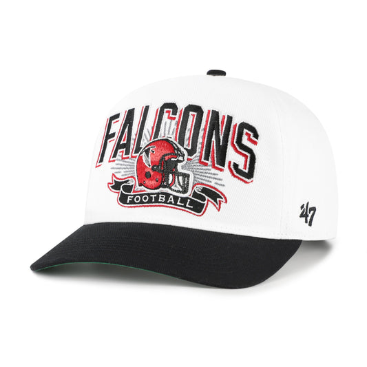 ATLANTA FALCONS HISTORIC PRIME PLAY '47 HITCH RF RELAXED FIT YOUTH WHITE