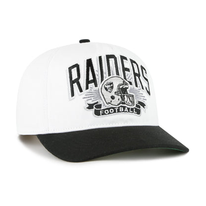 LAS VEGAS RAIDERS HISTORIC PRIME PLAY '47 HITCH RF RELAXED FIT YOUTH WHITE