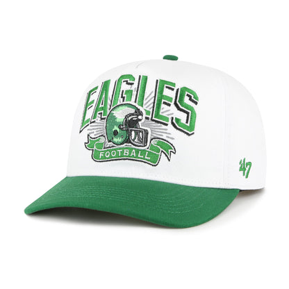 PHILADELPHIA EAGLES HISTORIC PRIME PLAY '47 HITCH RF RELAXED FIT WHITE