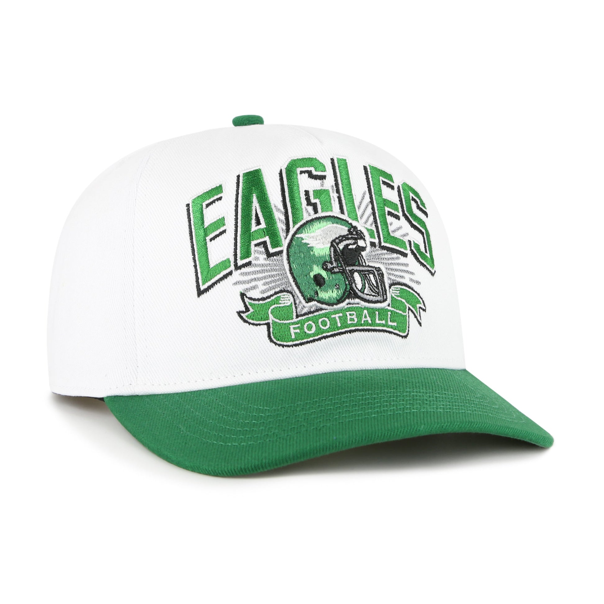 PHILADELPHIA EAGLES HISTORIC PRIME PLAY '47 HITCH RF RELAXED FIT WHITE