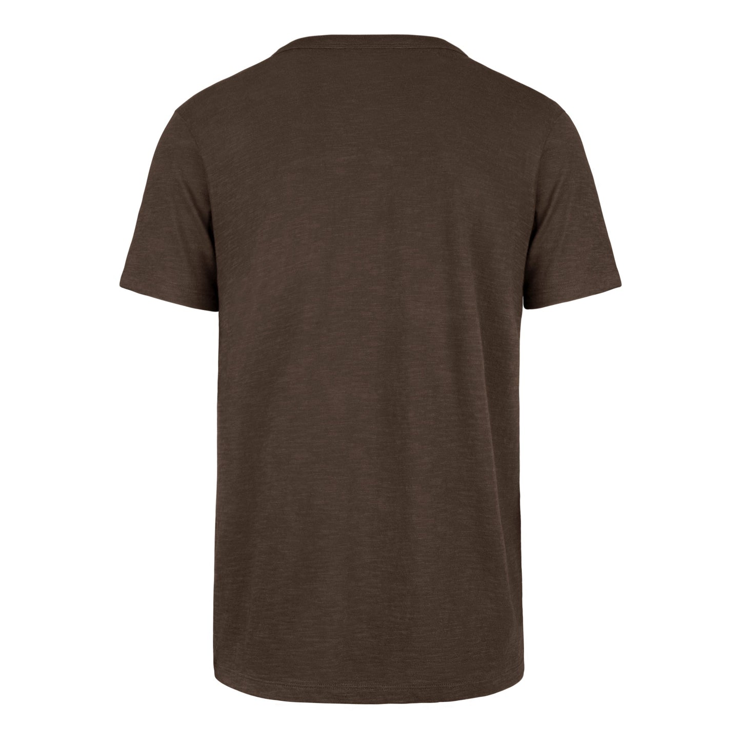 CLEVELAND BROWNS GRIT WORDMARK '47 SCRUM TEE CHOCOLATE