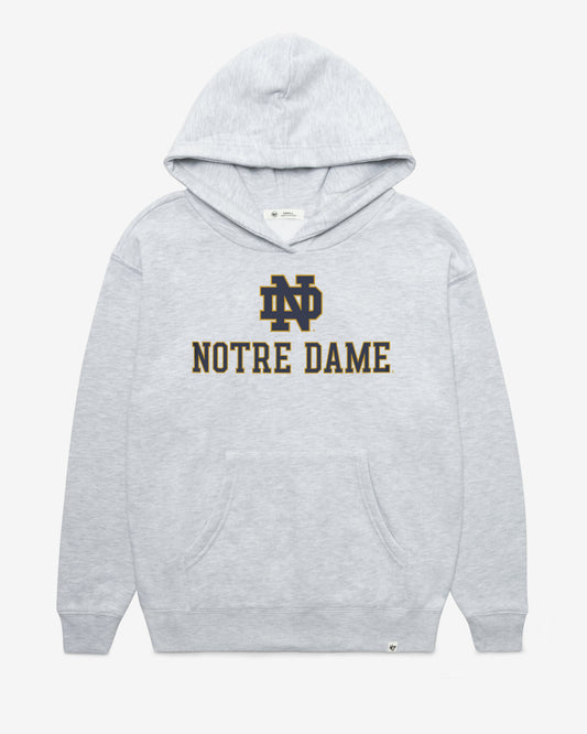 NOTRE DAME FIGHTIN IRISH IMPRINT '47 NAOMI HOOD WOMENS RELAY GREY