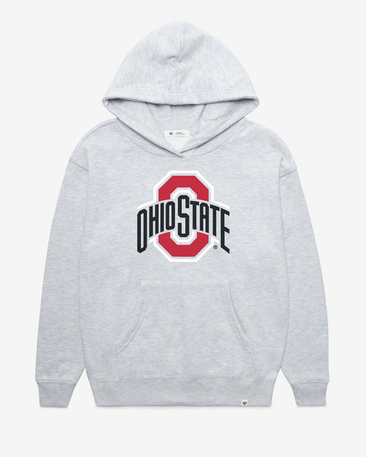 OHIO STATE BUCKEYES IMPRINT '47 NAOMI HOOD WOMENS RELAY GREY