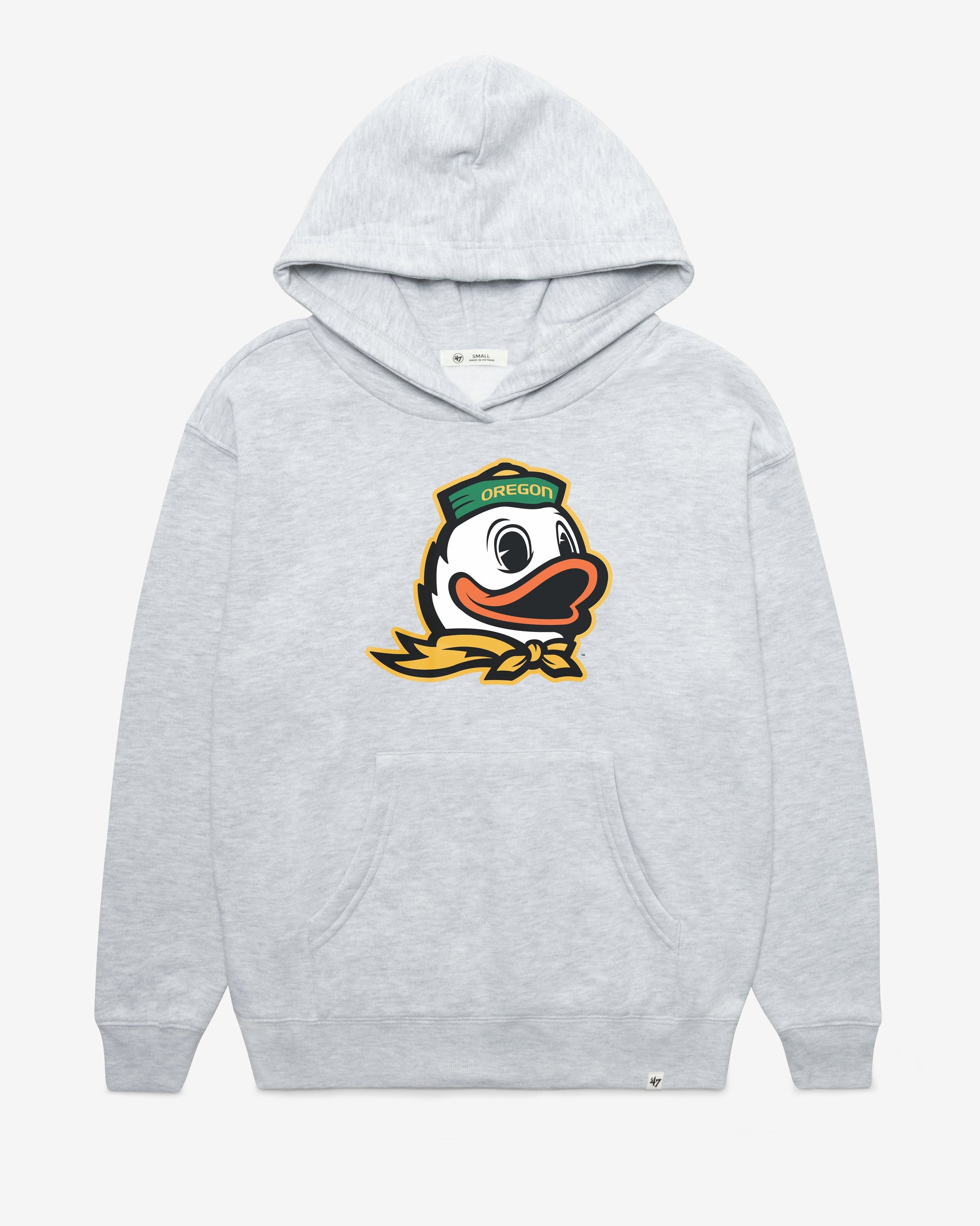 OREGON DUCKS IMPRINT '47 NAOMI HOOD WOMENS RELAY GREY