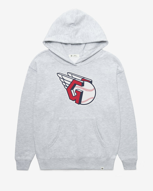 CLEVELAND GUARDIANS IMPRINT '47 NAOMI HOOD WOMENS RELAY GREY