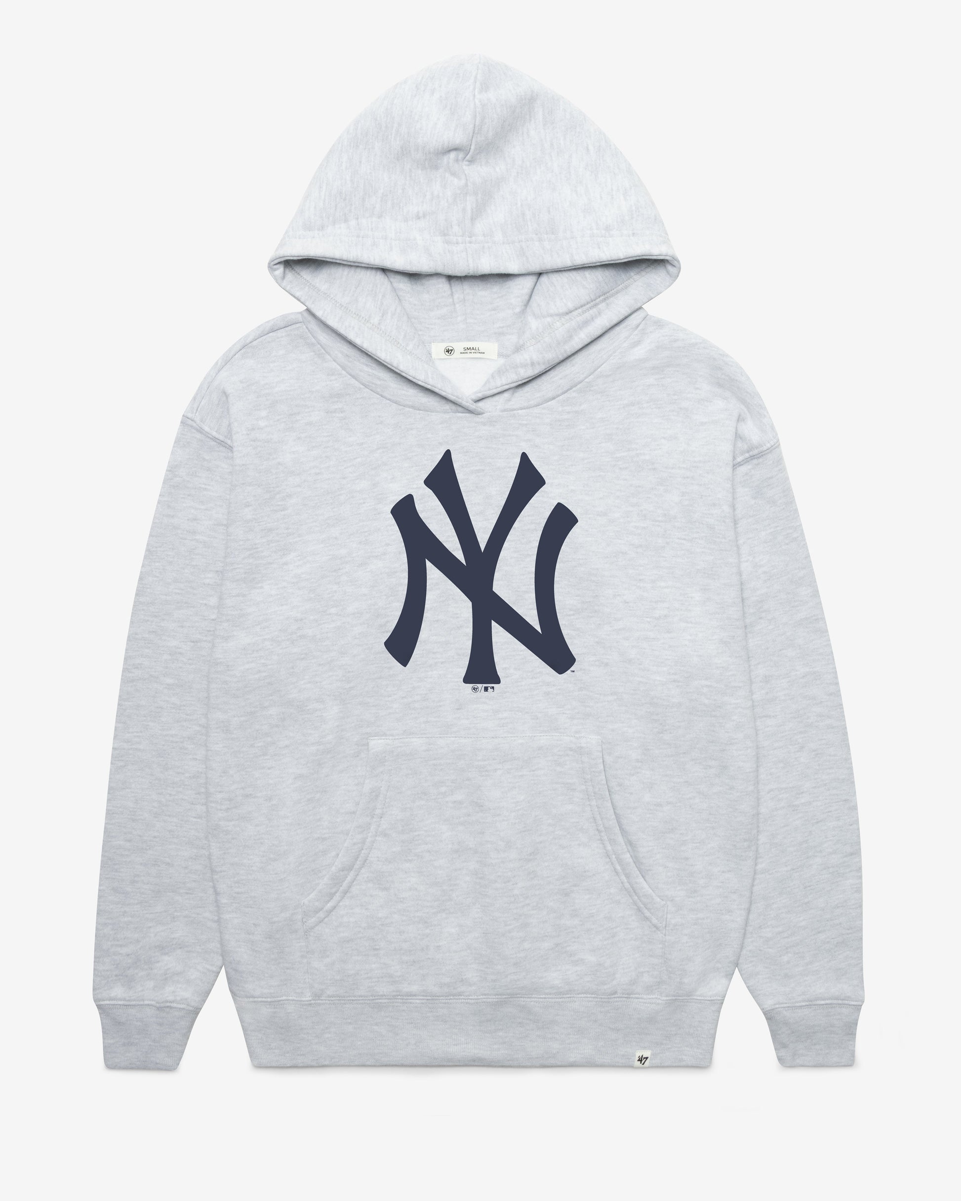 NEW YORK YANKEES IMPRINT '47 NAOMI HOOD WOMENS RELAY GREY