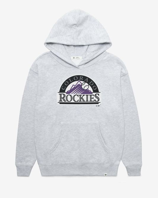 COLORADO ROCKIES IMPRINT '47 NAOMI HOOD WOMENS RELAY GREY