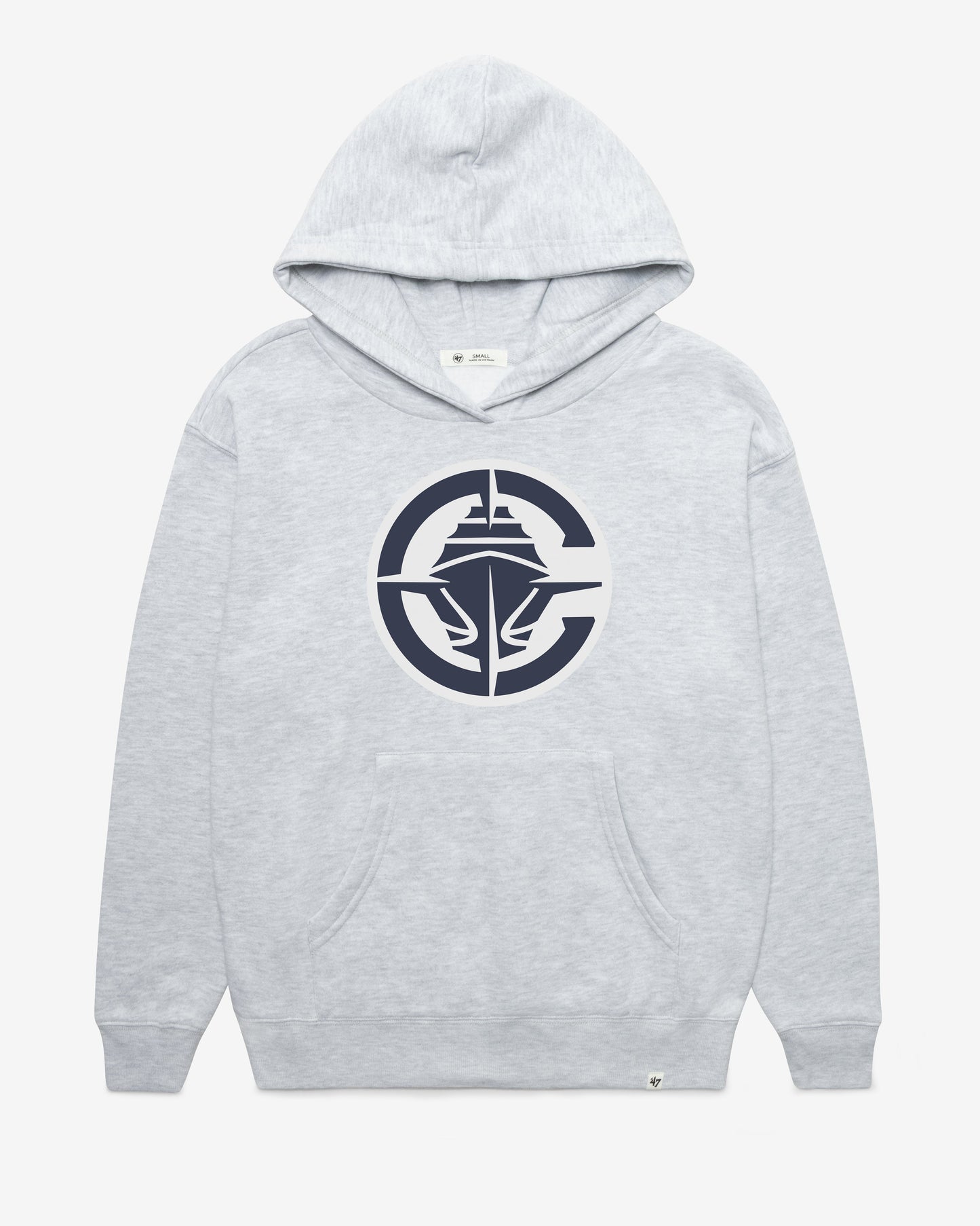 LOS ANGELES CLIPPERS IMPRINT '47 NAOMI HOOD WOMENS RELAY GREY