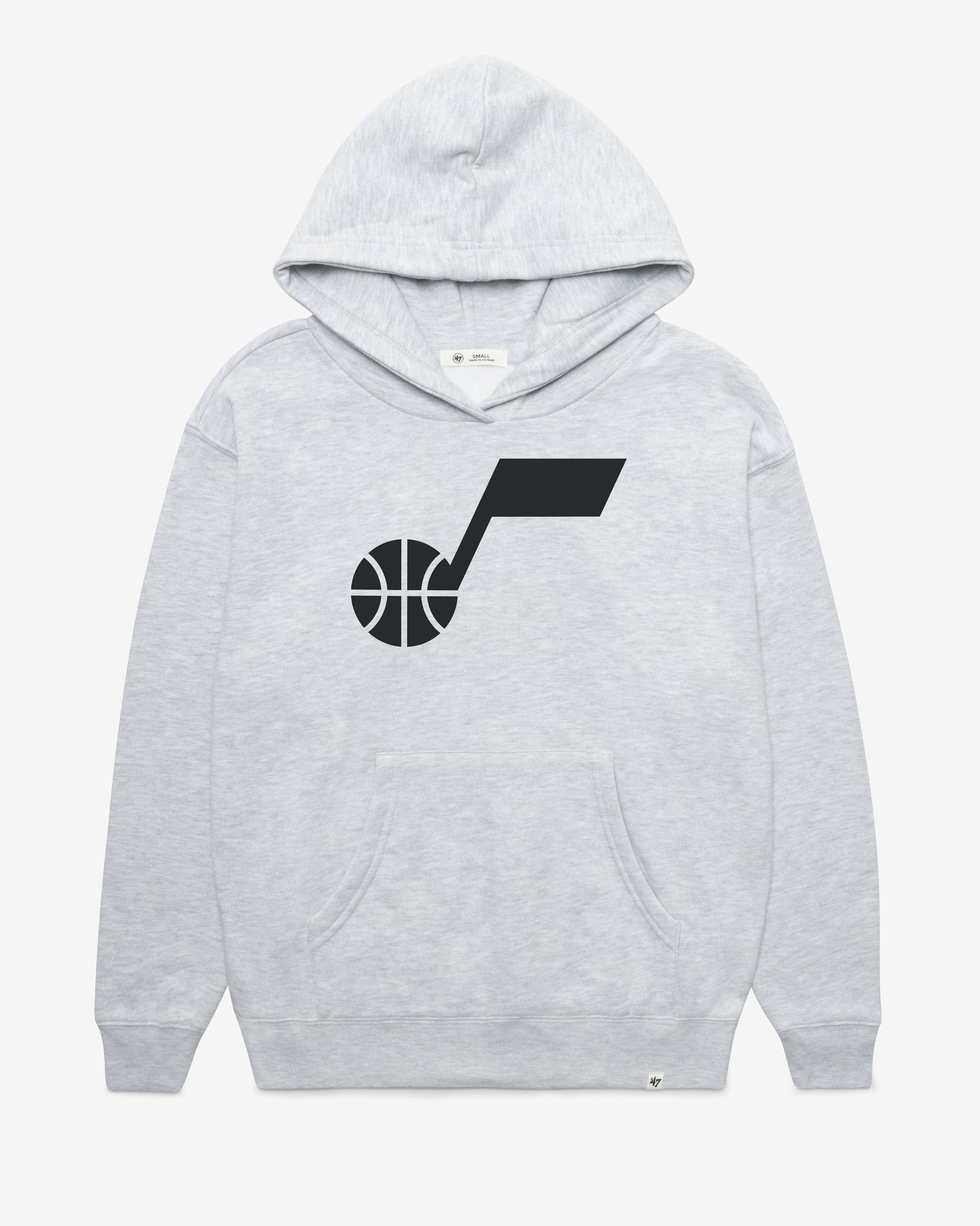 UTAH JAZZ IMPRINT '47 NAOMI HOOD WOMENS RELAY GREY