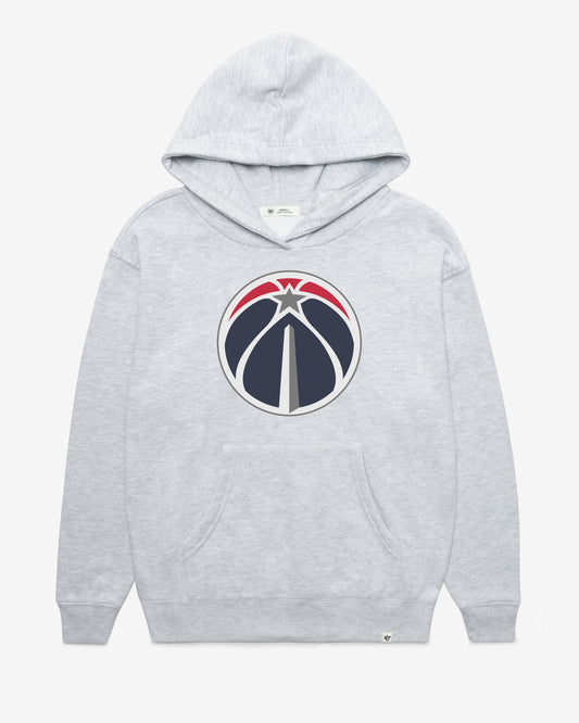 WASHINGTON WIZARDS IMPRINT '47 NAOMI HOOD WOMENS RELAY GREY
