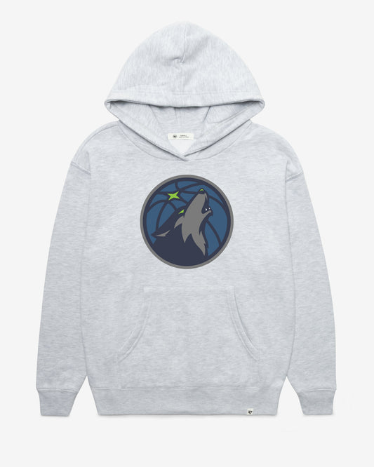 MINNESOTA TIMBERWOLVES IMPRINT '47 NAOMI HOOD WOMENS RELAY GREY