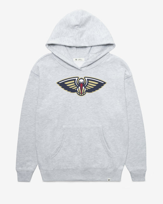 NEW ORLEANS PELICANS IMPRINT '47 NAOMI HOOD WOMENS RELAY GREY