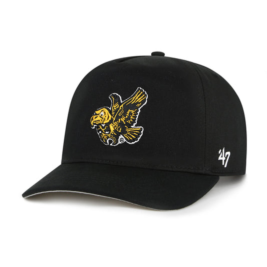 IOWA HAWKEYES VINTAGE '47 HITCH BLACK