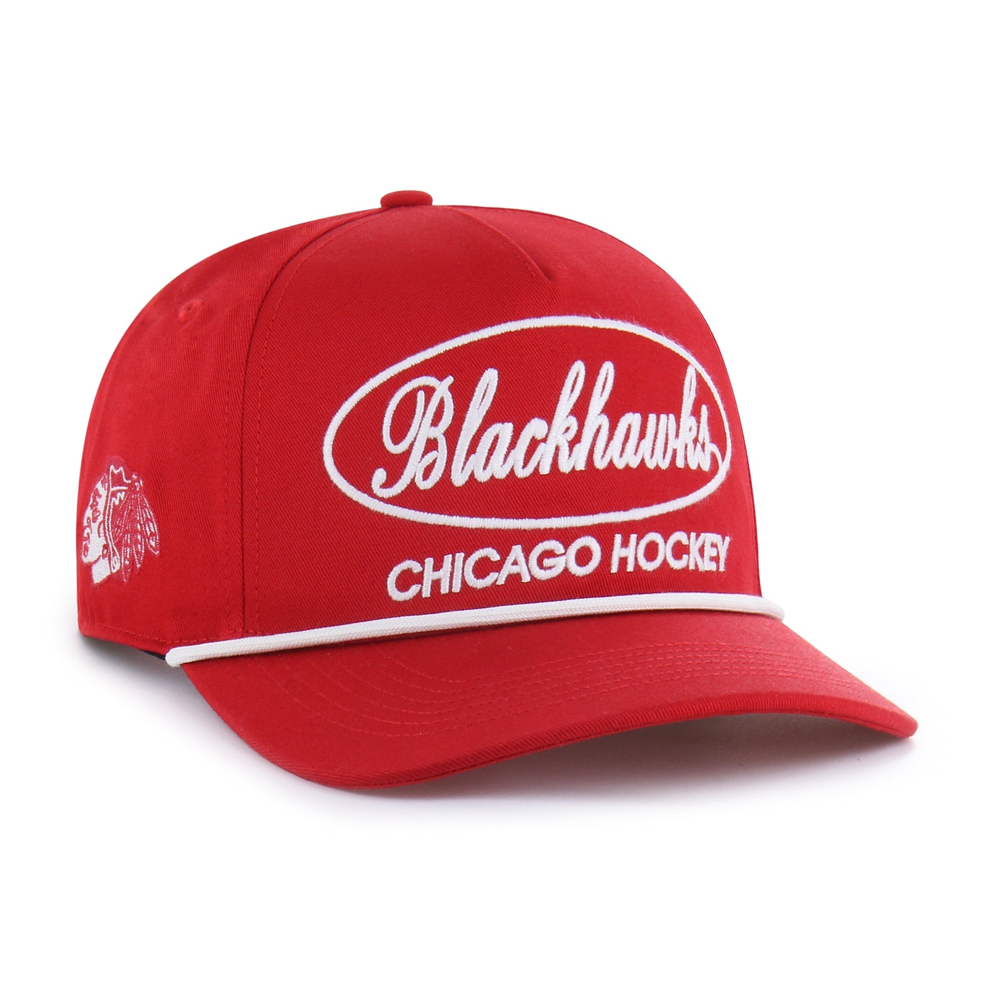 CHICAGO BLACKHAWKS FOUNDATIONAL '47 HITCH RF RELAXED FIT RED