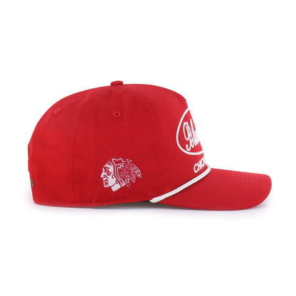 CHICAGO BLACKHAWKS FOUNDATIONAL '47 HITCH RF RELAXED FIT RED