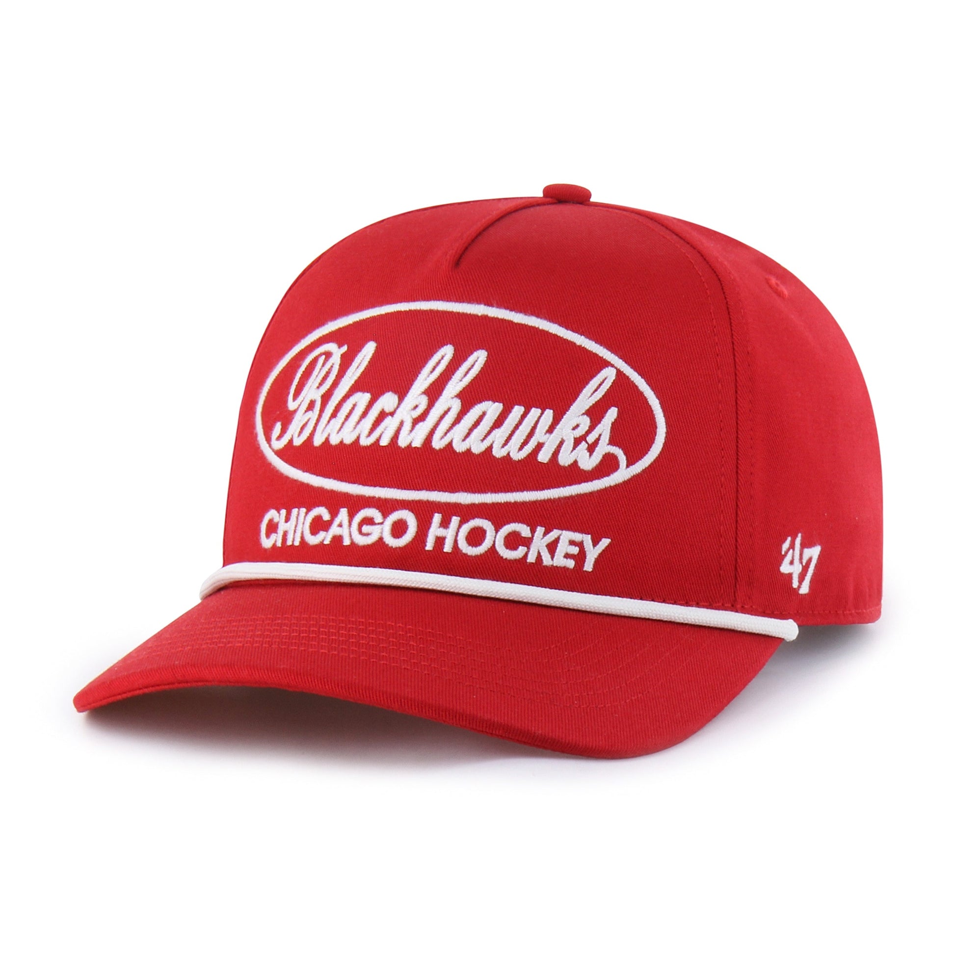 CHICAGO BLACKHAWKS FOUNDATIONAL '47 HITCH RF RELAXED FIT RED