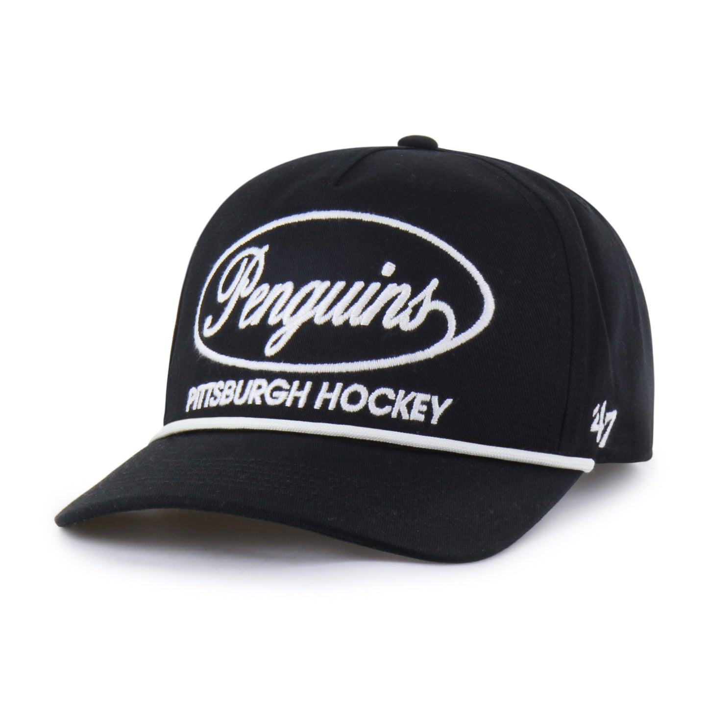 PITTSBURGH PENGUINS FOUNDATIONAL '47 HITCH RF RELAXED FIT BLACK